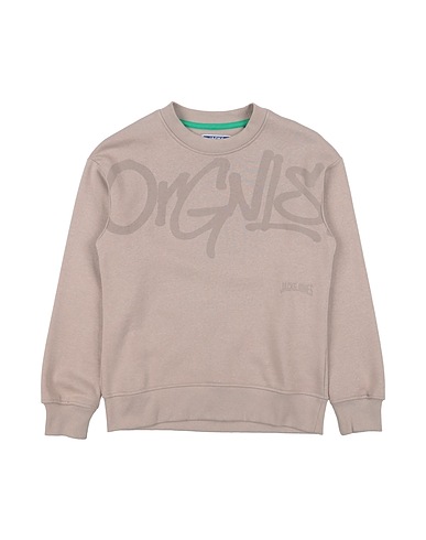 JACK & JONES Sweatshirt Khaki 70% Cotton, 30% Polyester