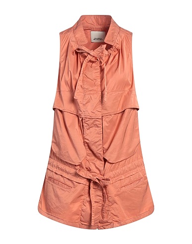 ISABEL MARANT Solid color shirts & blouses Salmon pink 60% Viscose, 21% Cotton, 14% Silk, 5% Elastane