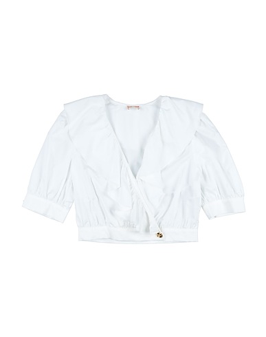ELISABETTA FRANCHI Top White 100% Cotton