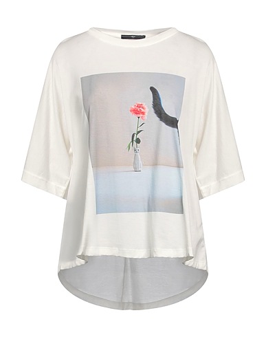 HIGH T-Shirt Off white 100% Baumwolle