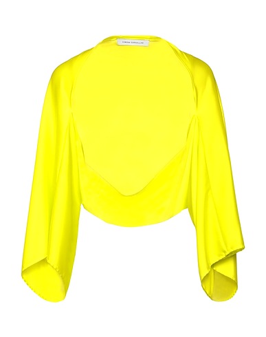 SIMONA CORSELLINI Coprispalle Verde lime 100% Poliestere