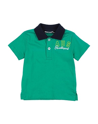 PACIOTTI 4US Poloshirt Smaragdgrün 100% Baumwolle