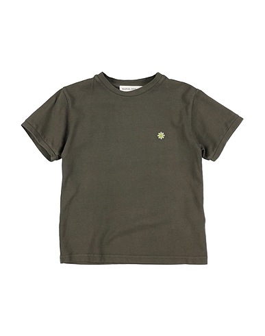 MANUEL RITZ T-shirt Vert militaire 100% Coton