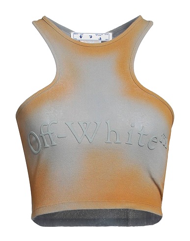 OFF-WHITE™ Top Camel 95% Algodón, 5% Elastán