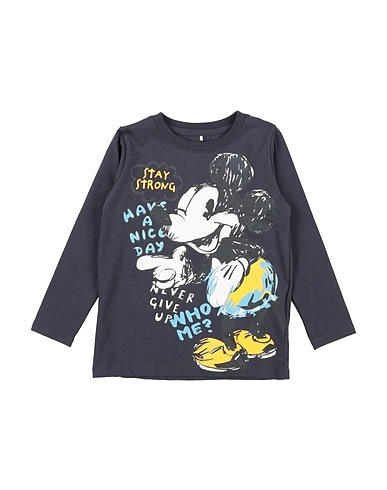 NAME IT® T-shirt Lead 95% Cotton, 5% Elastane