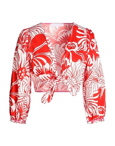 BORGO DE NOR Top Red 100% Cotton