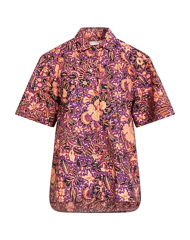 ULLA JOHNSON Chemises et chemisiers à fleurs 100% Coton