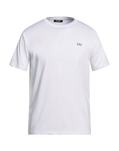 C'N'C' COSTUME NATIONAL Basic T-Shirt Weiß 100% Polyester