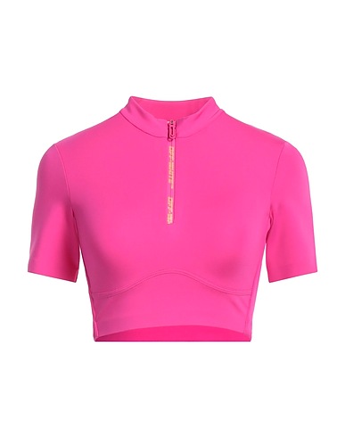 OFF-WHITE™ Crop top Fuchsia 90% Polyamide, 10% Elastane