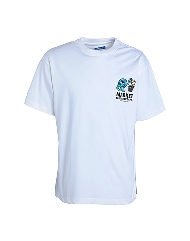 MARKET T-shirt Sanitation Dept T-Shirt
 White 100% Cotton