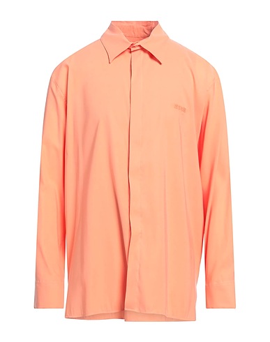 MSGM Solid colour shirt 84% Viscose, 16% Polyester