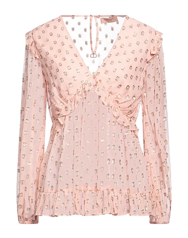 TWINSET Top Pink 90% Viscose, 10% Polyester
