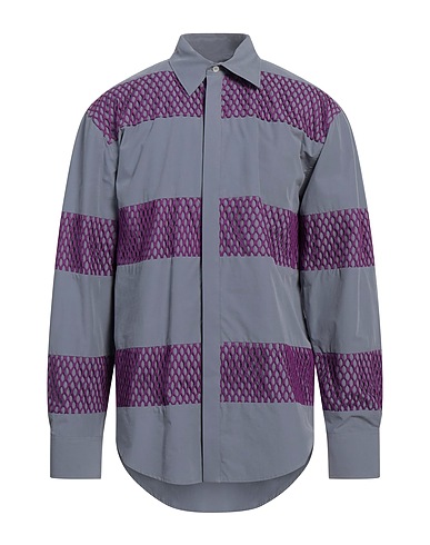 MSGM Patterned shirt Lead 100% Organic cotton, Cotton