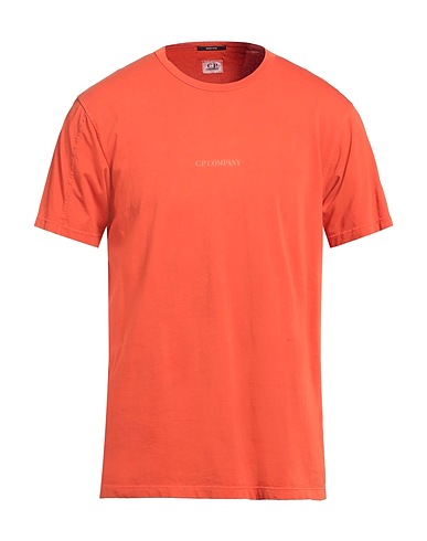 C.P. COMPANY T-shirt basique Orange 100% Coton