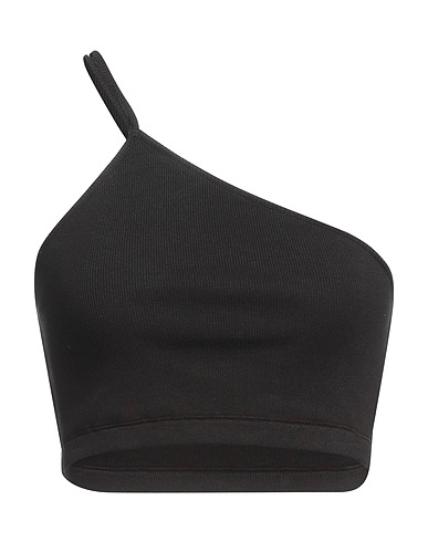COVERT Top Negro 93% Algodón, 7% Elastán