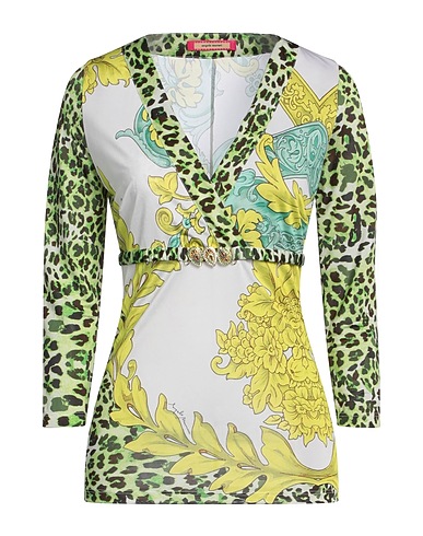 ANGELO MARANI Top Light green 100% Viscose