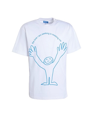 MARKET T-shirt Seek Love T-Shirt
 White 100% Cotton