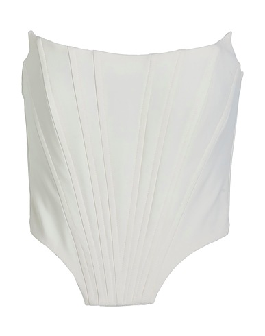 GIUSEPPE DI MORABITO Top Avorio 97% Lana, 3% Lycra®, Viscosa