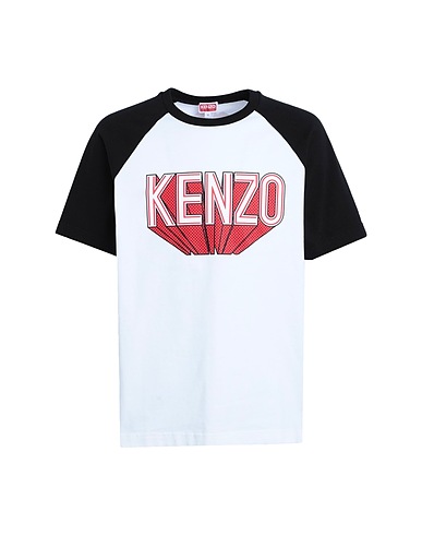 KENZO T-shirt White 100% Organic cotton