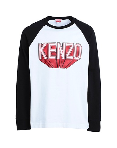 KENZO T-shirt White 100% Organic cotton