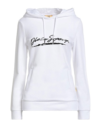 PLEIN SPORT Felpa Bianco 95% Cotone, 5% Elastan