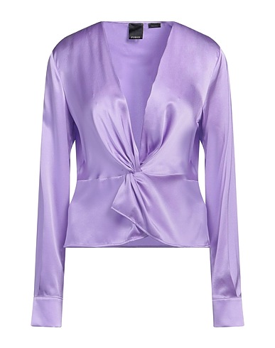 PINKO Top Mauve 94% Soie, 6% Élasthanne