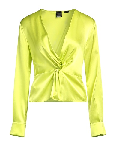 PINKO Top Limettengrün 94% Seide, 6% Elastan