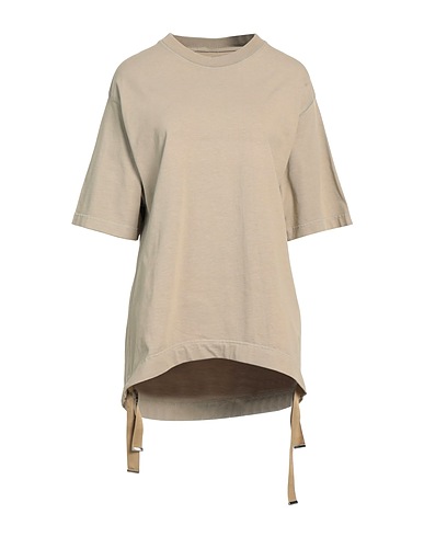 KHRISJOY T-shirt Khaki 100% Cotton