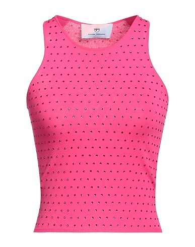 CHIARA FERRAGNI Top Fuchsia 65% Viscose, 35% Polyamide