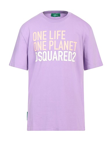 DSQUARED2 T-shirt Purple 100% Cotton