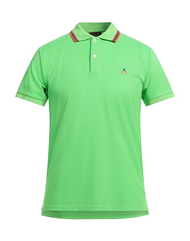 PEUTEREY Poloshirt Limettengrün 46% Polyester, 45% Baumwolle, 5% Seide, 4% Elastan