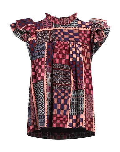 ULLA JOHNSON Top Garnet 100% Cotton