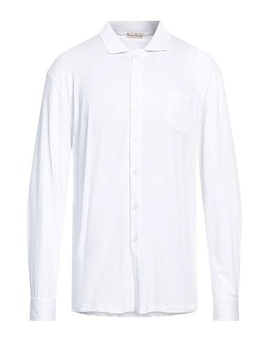 CASHMERE COMPANY Solid colour shirt 100% Cotton