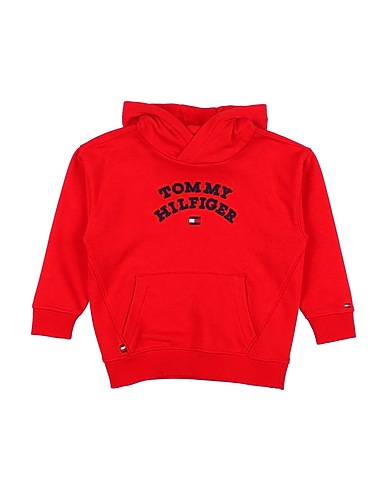 TOMMY HILFIGER Felpa Rosso 78% Cotone, 22% Poliestere