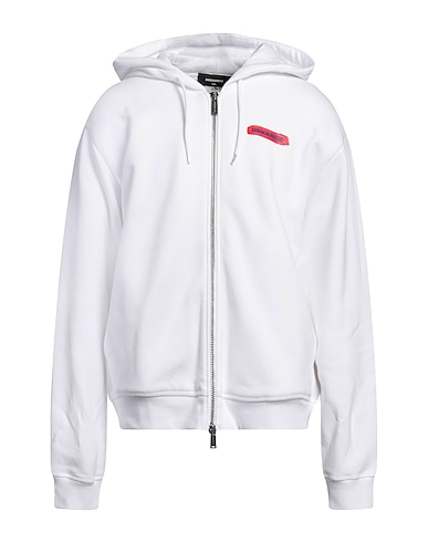 DSQUARED2 Sweatshirt BIANCO 100% Cotton, Elastane