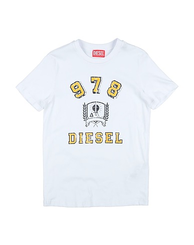 DIESEL T-shirt White 100% Cotton