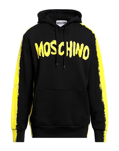 MOSCHINO Sudadera Negro 100% Algodón