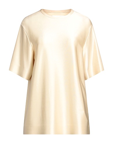 JIL SANDER Top Ivory 93% Viscose, 7% Elastane