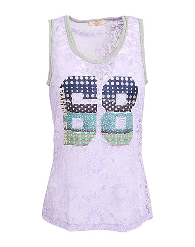 MARANI JEANS Top Lilac 88% Polyamide, 12% Elastane