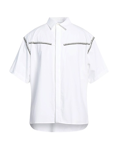 MSGM Shirts White 100% Organic cotton
