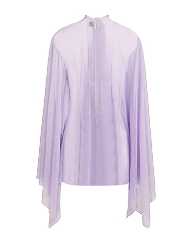 LAQUAN SMITH Top Lila 62% Recycelte Viskose, 16% Nylon, 12% Recyceltes Elastan, 10% Elastische Fasern