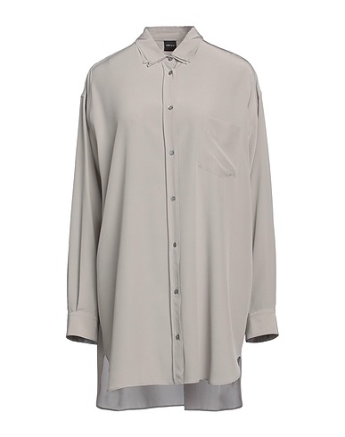 ASPESI Silk shirts & blouses Grey 100% Silk