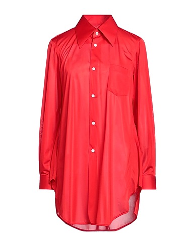 COMME des GARÇONS Solid colour shirts & blouses Red 100% Polyester