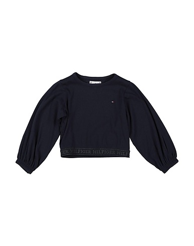 TOMMY HILFIGER T-shirt Midnight blue 93% Viscose, 7% Elastane