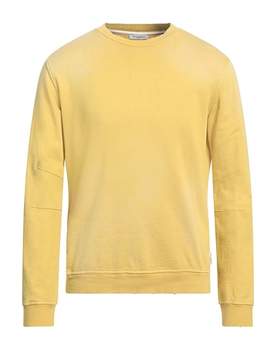 PAOLO PECORA Sweatshirt Mustard 100% Cotton