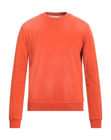 PAOLO PECORA Sweatshirt Orange 100% Cotton