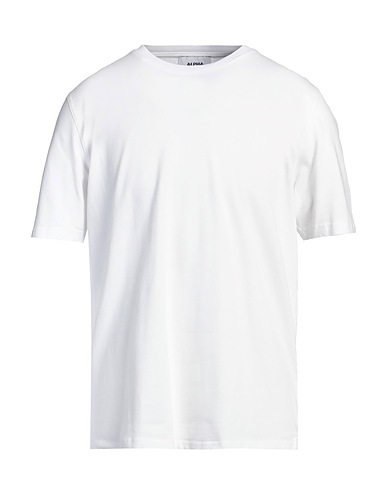ALPHA STUDIO T-shirt 95% Cotton, 5% Elastane