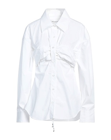 ALEXANDER WANG Solid colour shirts & blouses White 100% Cotton