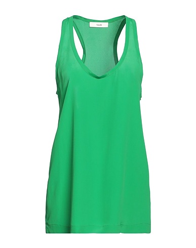 SUOLI Top Verde 83% Acetato, 17% Seta
