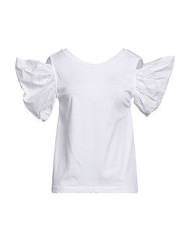 SUOLI T-shirt Bianco 100% Cotone